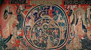 Enthroned: Tapestry of the Astrolabes. 15th century