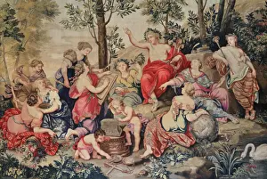 Mignard: Tapestry, Corner Lounge, Chateau de Fontainebleau