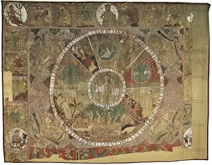 Tapis: Tapestry of Creation. 1st half 12th c. Romanesque