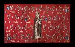 Titre: Tapestry, Hospices de Beaune, Beaune, Burgundy, France