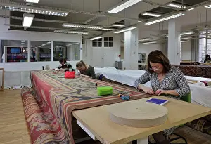 Tapis: Tapestry Restoration workshop, Le Mobilier National