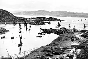 Tarbert: Tarbert Harbour early 1900s