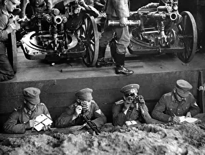 Mortars: Target practice of the artillery of the Reichswehr