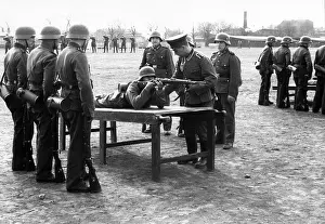 Carbine: Target practice in the Jaegerkaserne Kolberg, 1941