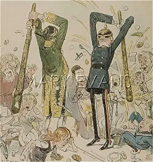 Hurts: TARIFF STRUGGLE/1893