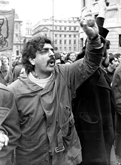 Tariq: Tariq Ali in student demonstration in London