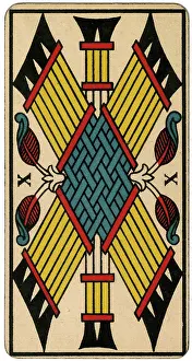 Tarot: Tarot Card - Baton X