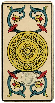 Denier: Tarot Card - As de Deniers (Ace of Coins)