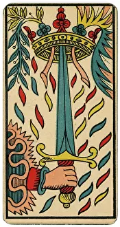 Epee: Tarot Card - As d'Epee (Ace of Swords)