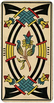 Epee: Tarot Card - Epees (Swords) IIII (IV)