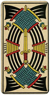Epee: Tarot Card - Epees (Swords) VIIII (IX)