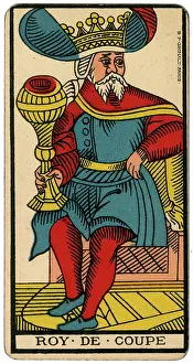 Coupes: Tarot Card - Roy de Coupe (King of Cups)