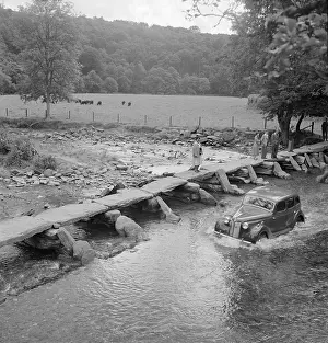 Fording: Tarr Steps, Somerset