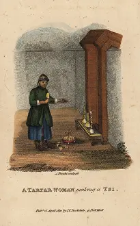 Freschi: Tartar Woman making a Tsi