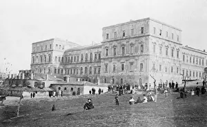 Deposition: The Tashkishla building after the bombing, 1909