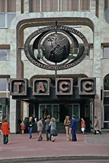 Tass: TASS building in Moscow, 1978