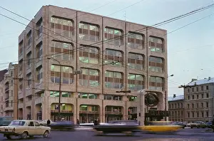 Tass: TASS building in Moscow, 1978