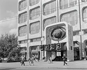 TASS building in Moscow, 1988