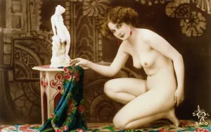 Intimate: A tastefully posed nude woman