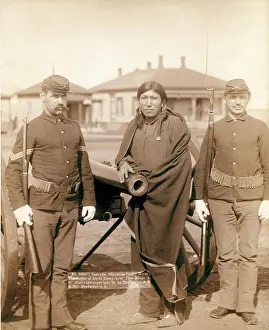 Oglala: Tasunka, (aka Plenty Horses) Oglala Sioux. ?