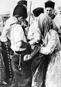 Turks: Tatar dance in Crimea, 1943