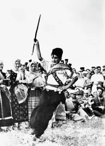 Turks: Tatar dance in Crimea, 1943