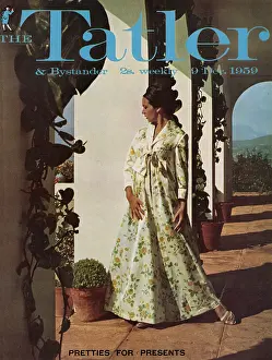 Satin: Tatler Cover 1959 Pretties for presents