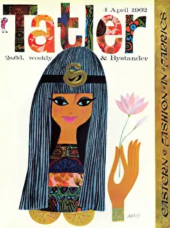 Egyptomania: Tatler front cover, 1962