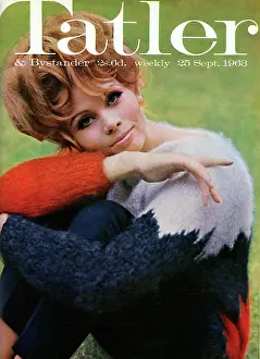 Mohair: Tatler front cover, 1963