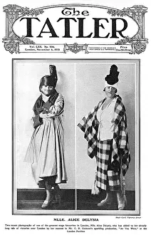 Delysia: Tatler cover - Alice Delysia