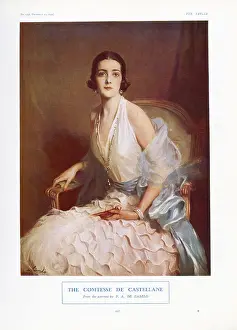 Laszlo: Tatler cover - The Comtesse de Castellane