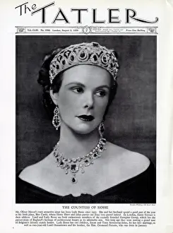 Mar21: Tatler cover, Countess of Rosse
