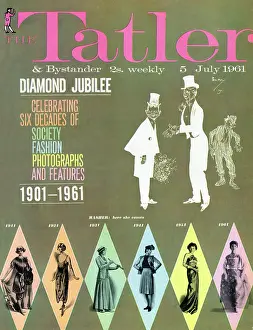 Jubilee: Tatler Front Cover - diamond jubilee issue