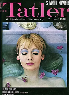 Eyeshadow: Tatler front cover- Helena Rubinstein make-up