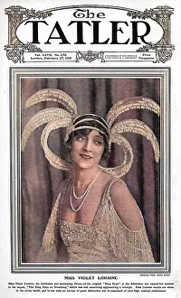 Loraine: Tatler cover - Violet Loraine