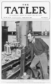 Radium: Tatler cover - William Ramsay