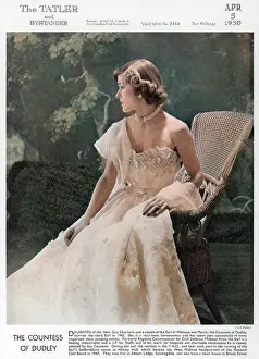 Himley: Tatler front-cover: The Countess of Dudley