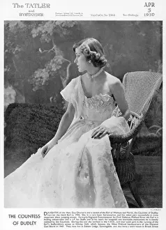 Himley: Tatler front-cover: The Countess of Dudley
