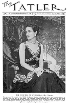 The Tatler front-cover: The Duchess of Windsor