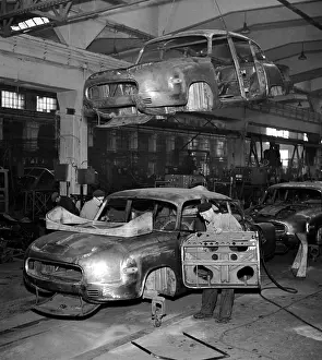 Koprivnice: Tatra 603 - car - assembly