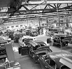 Koprivnice: Tatra - assembly line - factory - Tatra 603