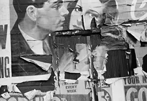 Tattered: Tattered billboard, Minneapolis, Minnesota
