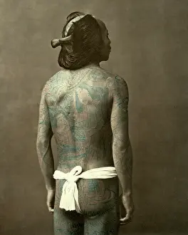Tattooed: Tattooed back, Japan