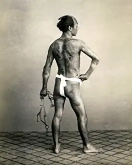 Tattooed: Tattooed man, Japan
