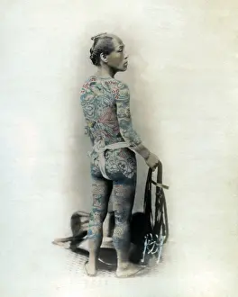 Tattooed: Tattooed man, Japan