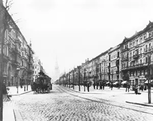 Coachman: Tauentzienstrasse in Berlin, 1897