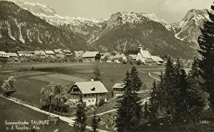 Osterreichischer: Tauplitz. 1955. Photograph and publishing by