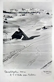 Dachstein: Tauplitz (Styria). Tauplitzalm (1600 m.) A