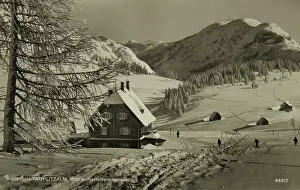 Transhumance: Tauplitz (Styria). Tauplitzalm (1650 m). Naturfreundehaus