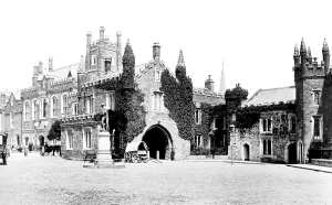 Tavistock: Tavistock, the Town Hall and the Guildhall 1893